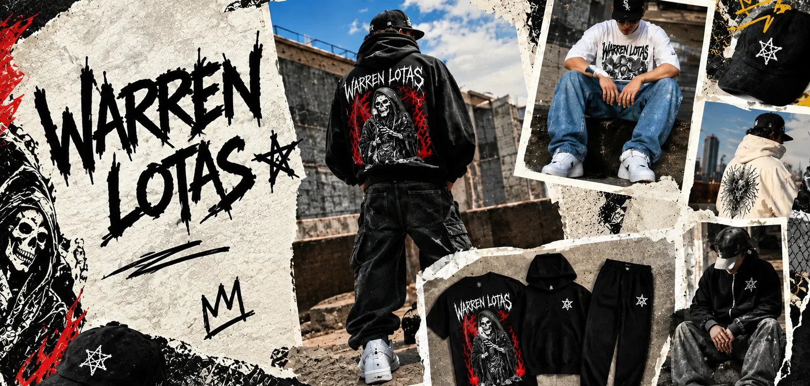 Warren Lotas streetwear collection lifestyle